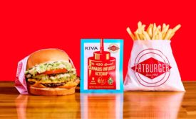 Kiva Fatburger infused ketchup
